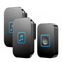 cacazi eu/uk/uk 60 chimes wireless doorbell waterproof 300m